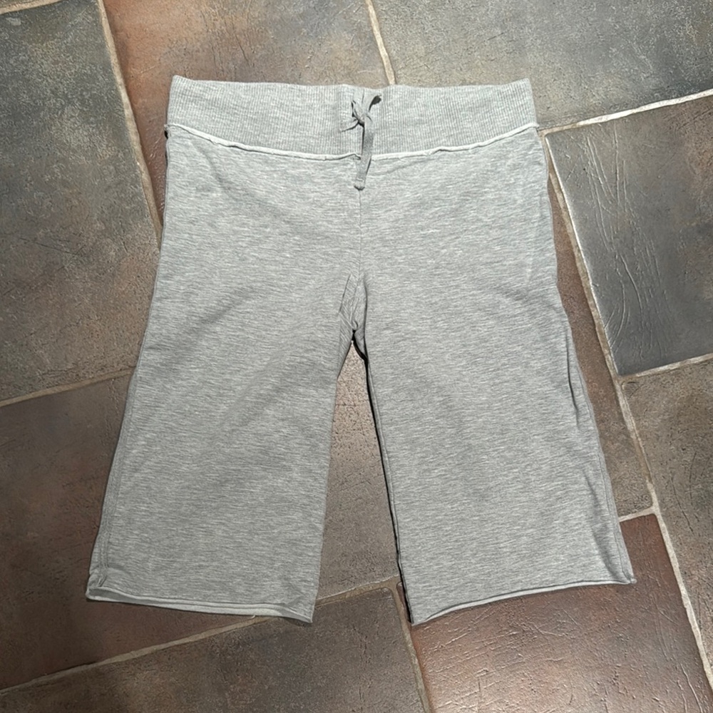 Gray Women's Shorts Sz medium drawstring waist